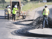 Detaild steps fyri innlegging og lag av Direct Burial Fiber Optic Cable